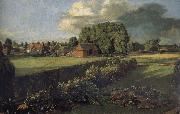 John Constable The Flower Garden at East Bergholt House,Essex Sweden oil painting artist